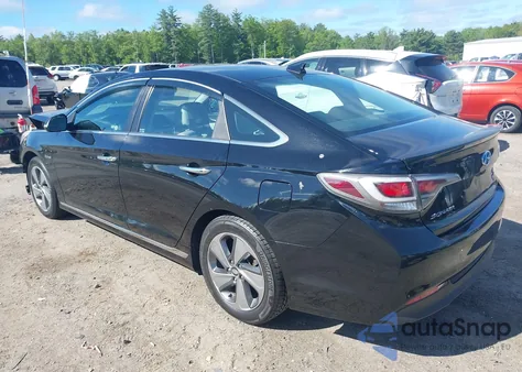 2016 Hyundai Sonata Plug-In Hybrid Limited from USA, damaged, VIN KMHE54L27GA023903